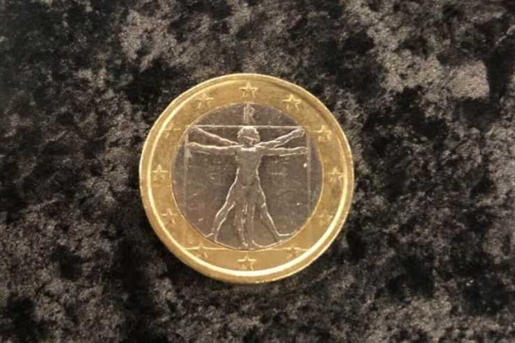 Moneta 1 euro rara 