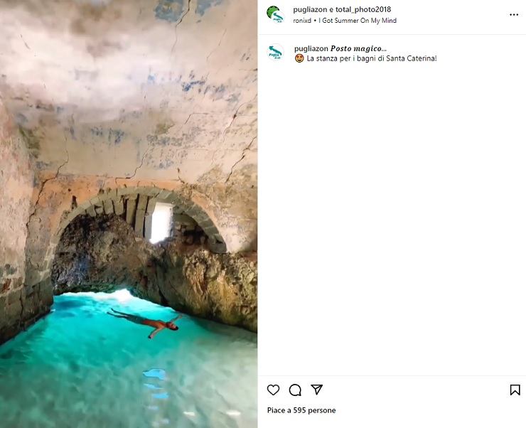 La Puglia posto paradiso terrestre bagni di Santa Caterina di Nardò