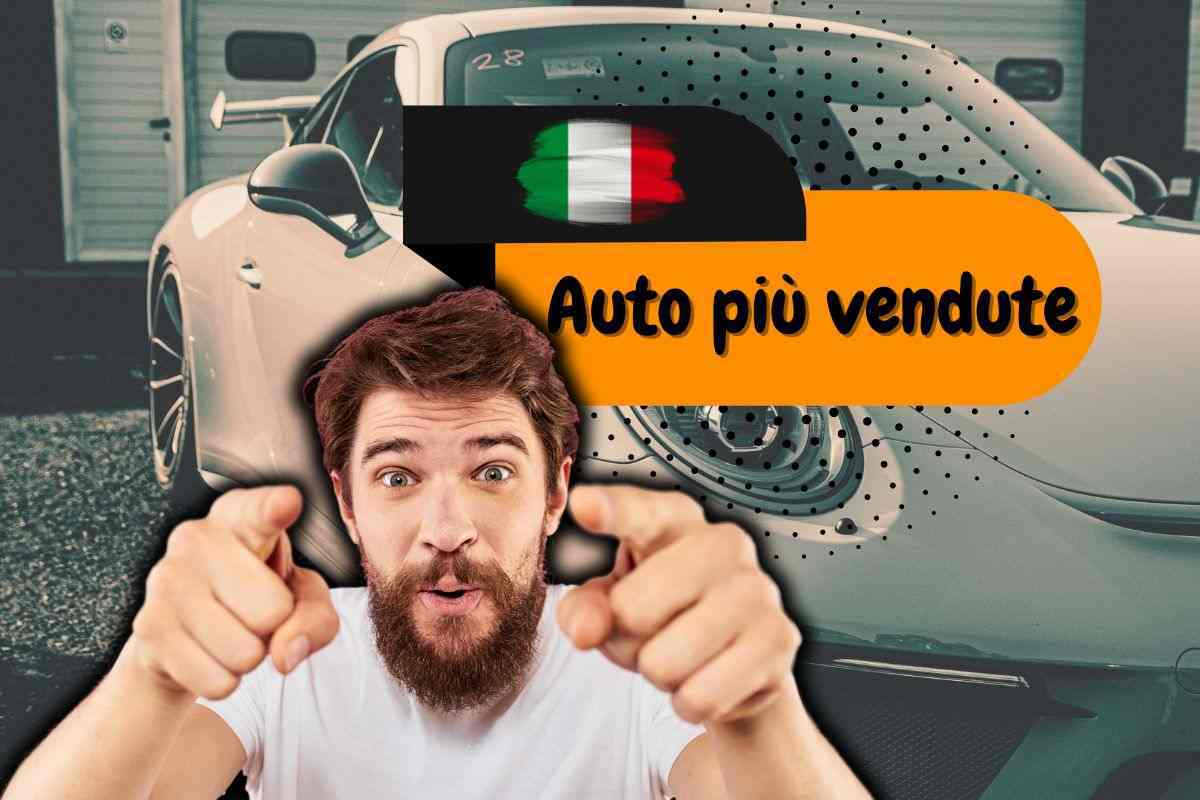 Le auto più vendute in Italia
