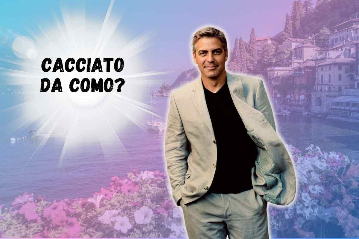 Il motivo che ha fatto cacciare George Clooney dal Lago di Como