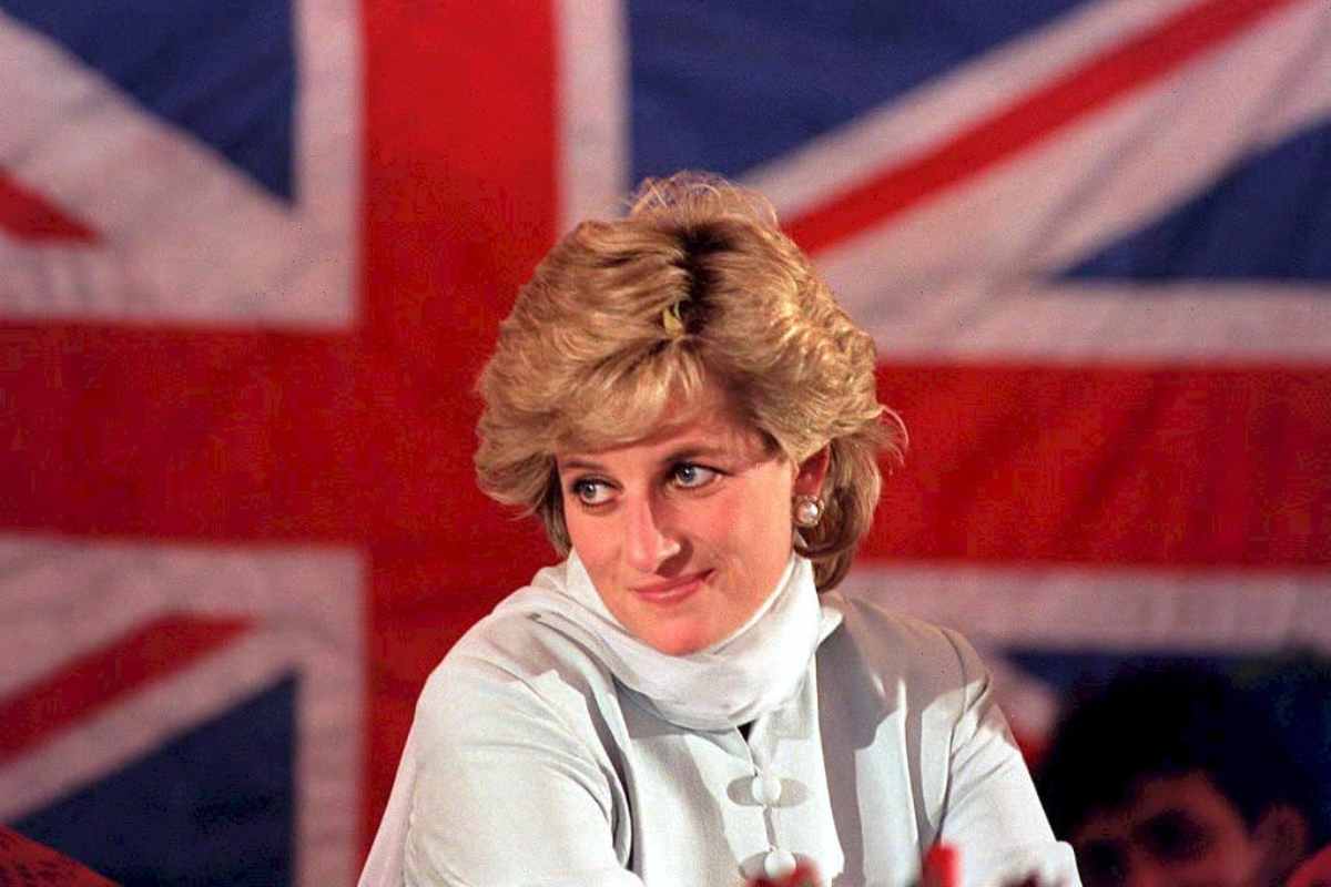 Lady Diana invecchiata con l'Intelligenza Artificiale