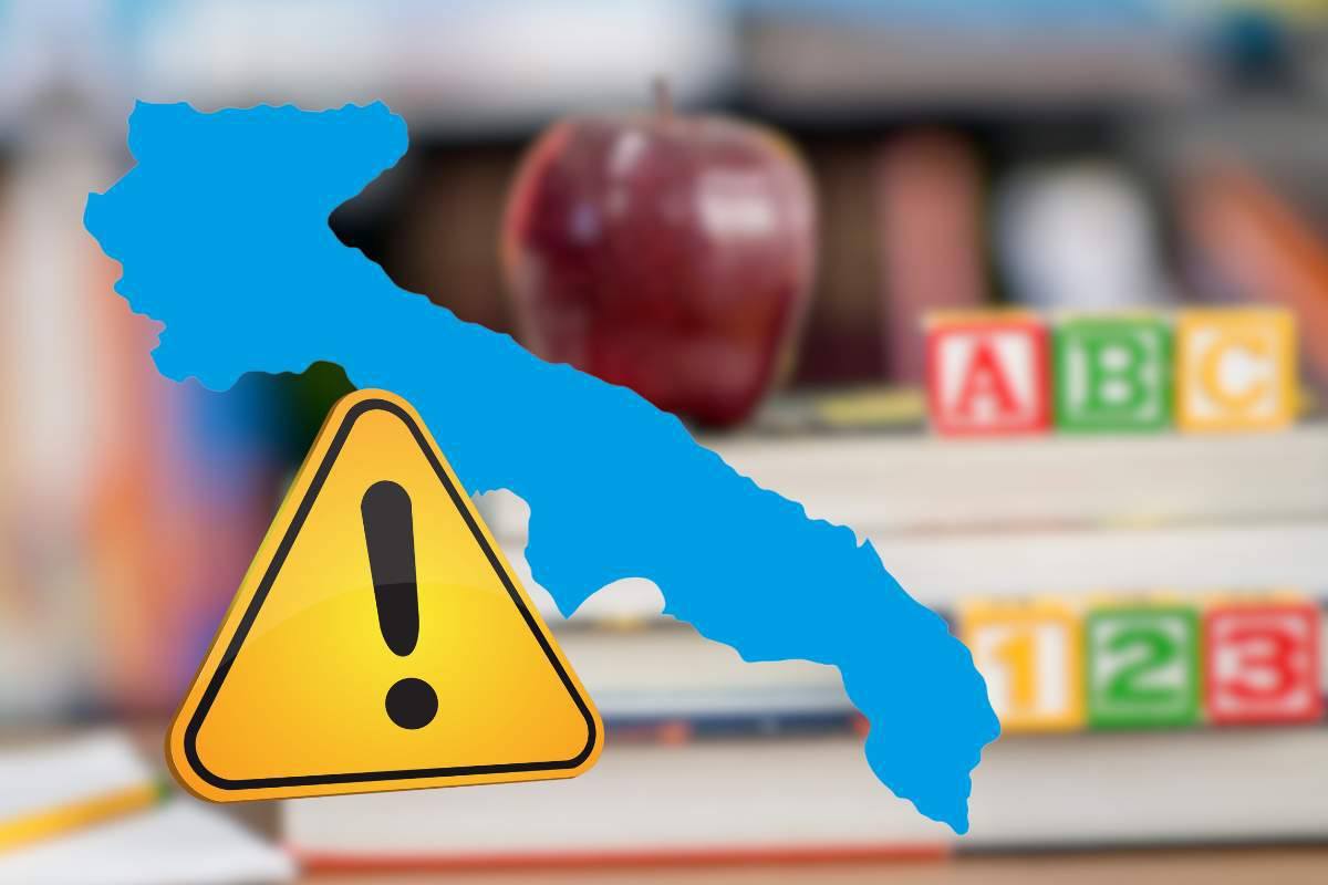 La Puglia non è pronta all'inizio della scuola, ecco perché