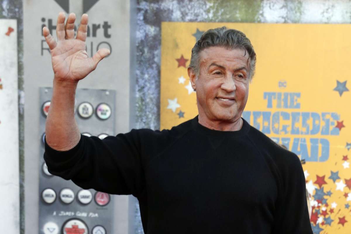 Sylvester Stallone a Gioia del Colle