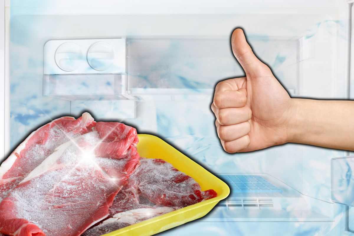 come congelare la carne