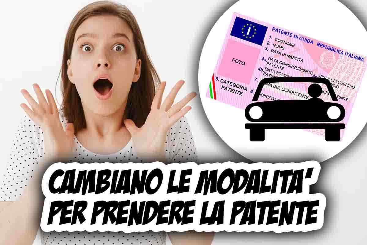 cambiano regole patente di guida 18 settembre