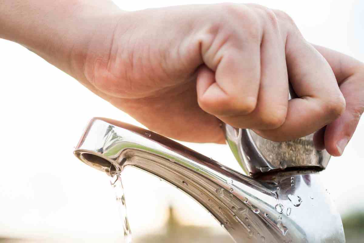 Come evitare di sprecare l'acqua