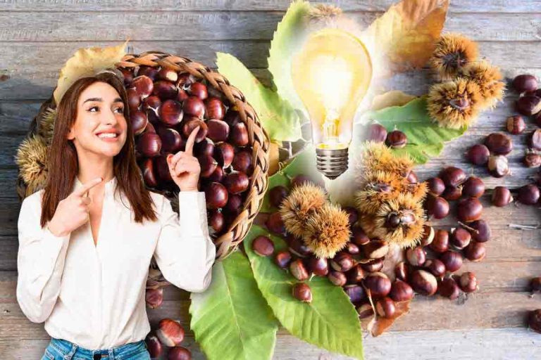 Che buone le castagne! Ma a volte sbucciarle è un'impresa il trucco