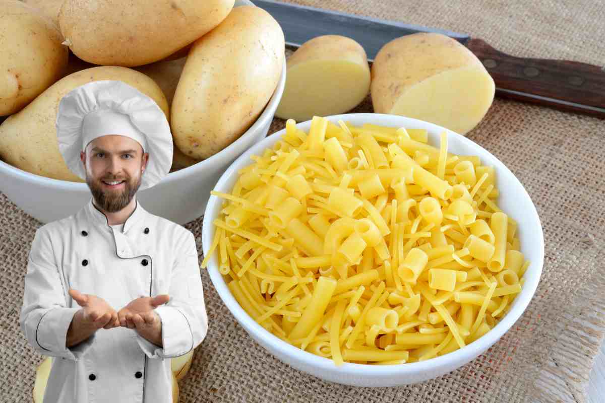 Pasta e patate alla cosentina ricetta