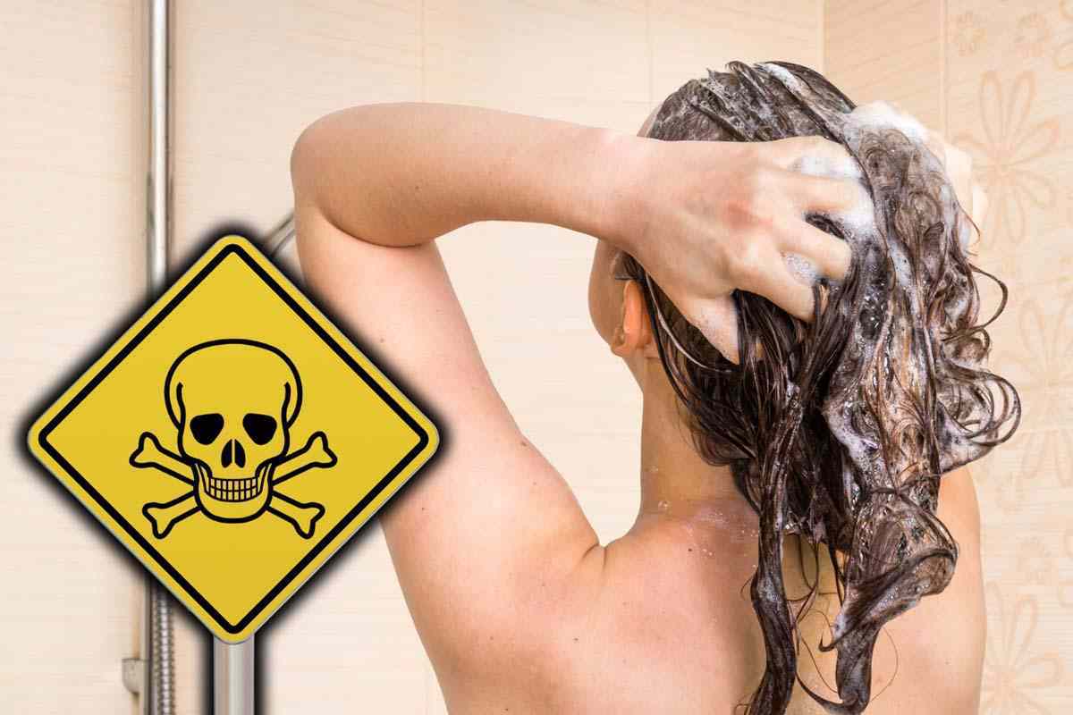 Shampoo attenzione alla marca pericolosa
