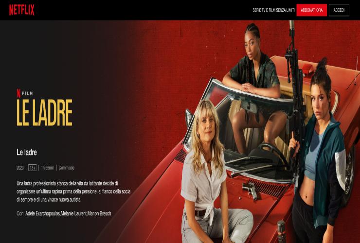 Le Ladre il nuovo film su Netflix