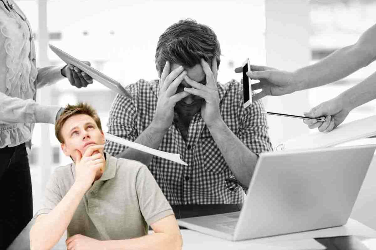 Basta con ambienti di lavoro stressanti