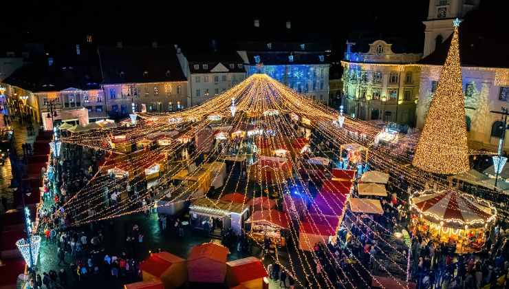 Il mercatino di natale più economico si trova a Sibiu