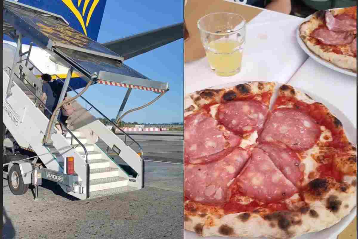 Volano dall'Inghilterra a Pisa per mangiare una pizza