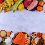 Frutta verdura e cibo mediterraneo