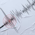 Grafico di un terremoto